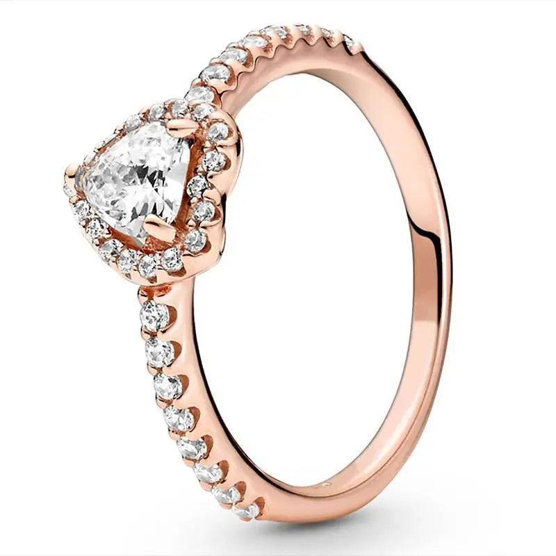 Promise Ring - Rose Gold/Silver