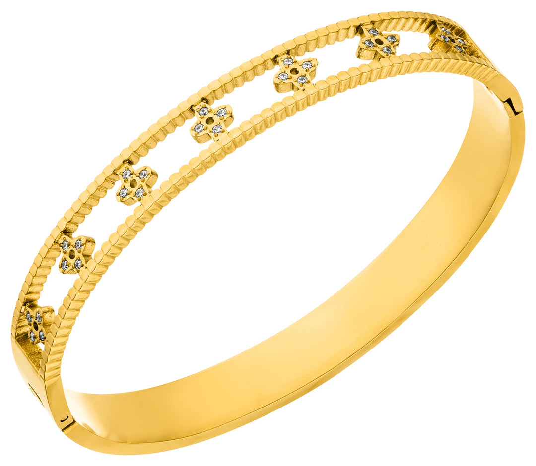 Leah's Clover Bangle