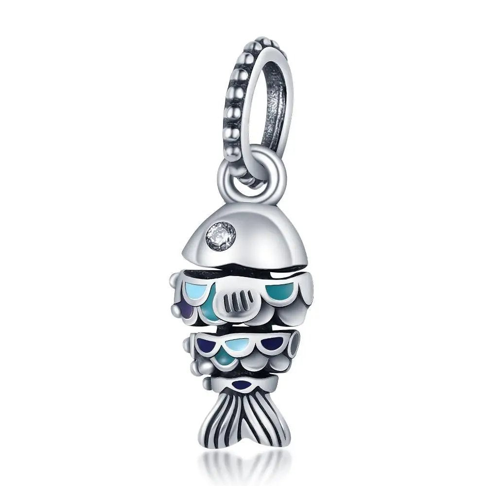 Enamel Fish Charm