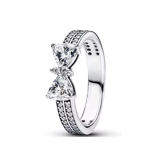 Bow Ring - Silver