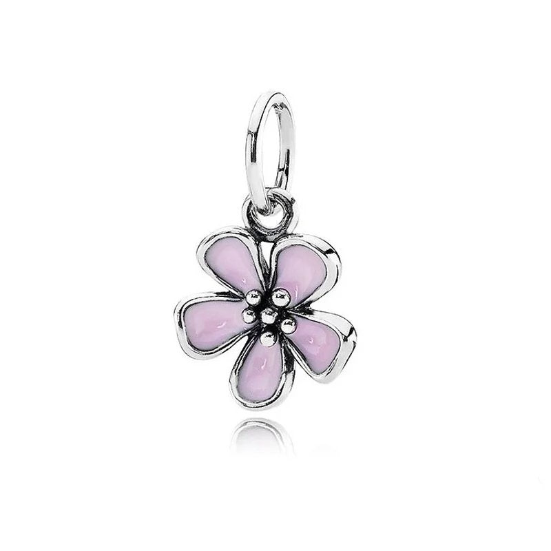 Pink Flower Charm