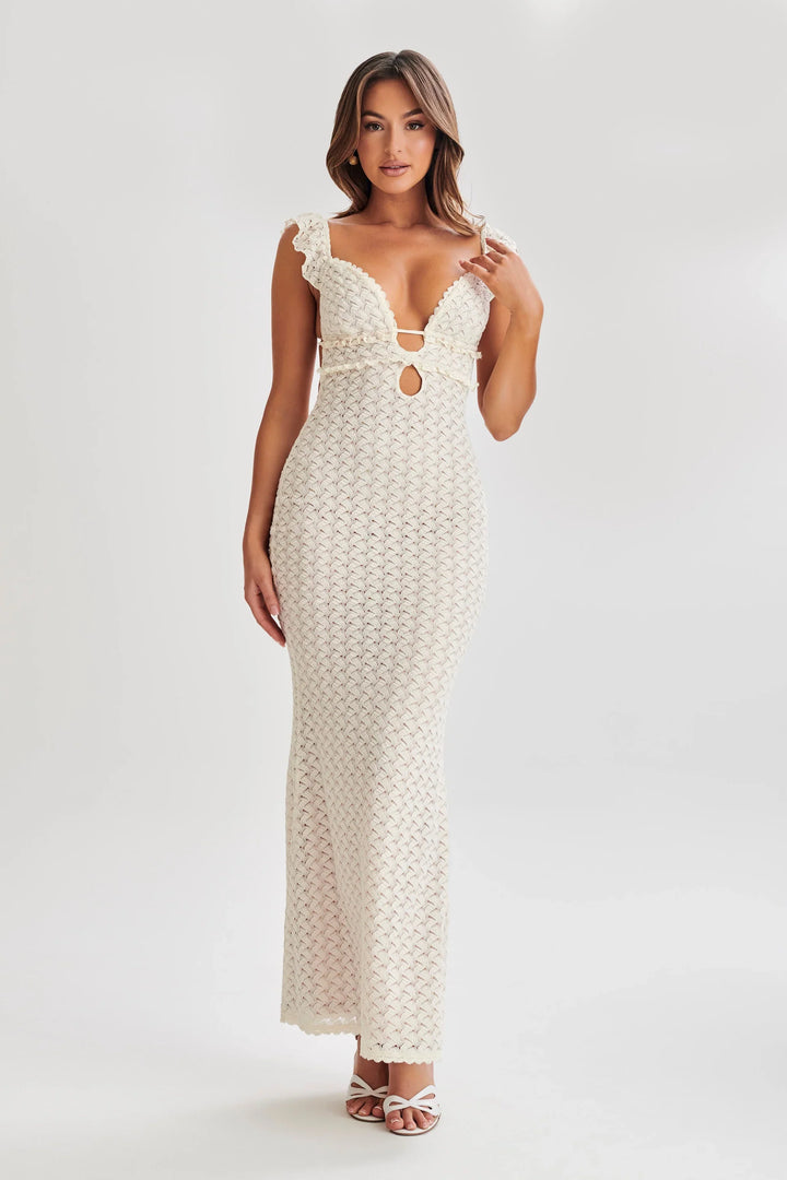 Aliyah's Knit Maxi Dress